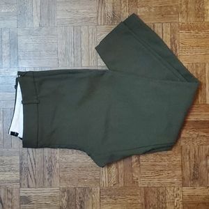 Green J. Crew Minnie Trouser sz 10P
